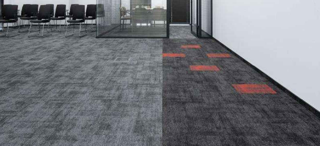 Alfombras Modulares Alto Transito Hilado de Nylon