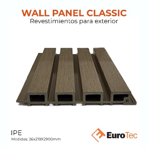 REVESTIMIENTO PARA EXTERIOR -INTERIOR EUROTEC WALL PANEL CLASSIC